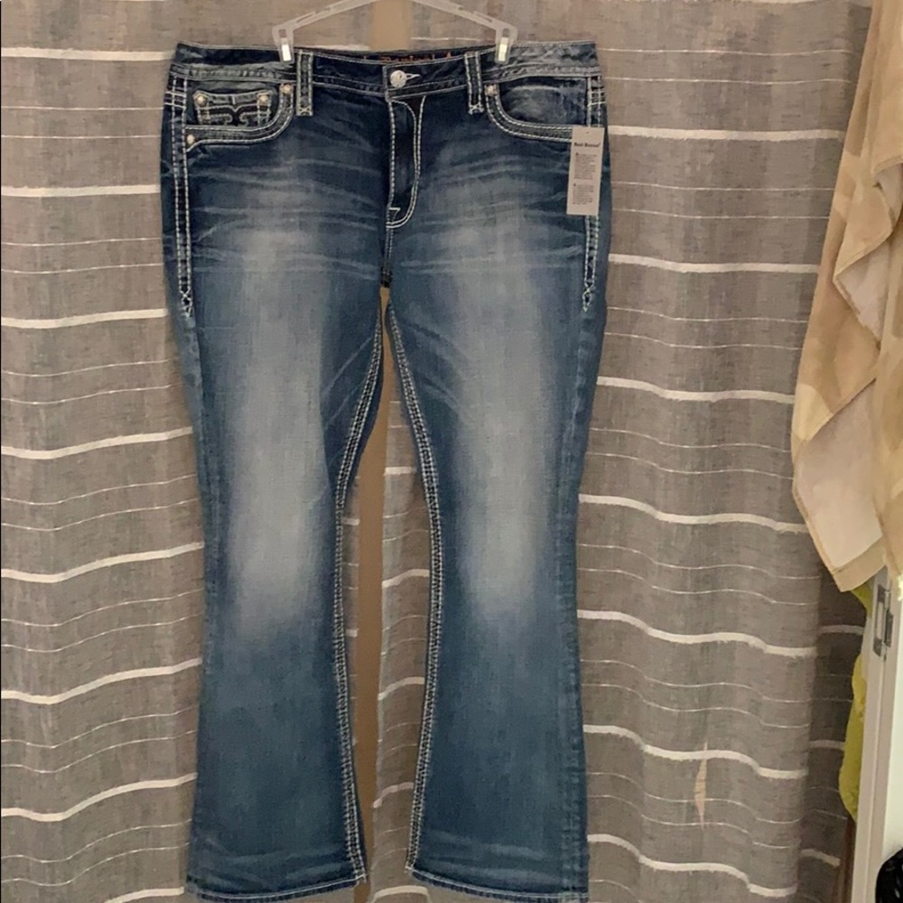 Rock Revival Easy Bootcut Jeans